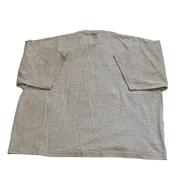 Vintage Russel Athletic Cropped T-Shirt Grey Men’s Large - Picture 6 of 6